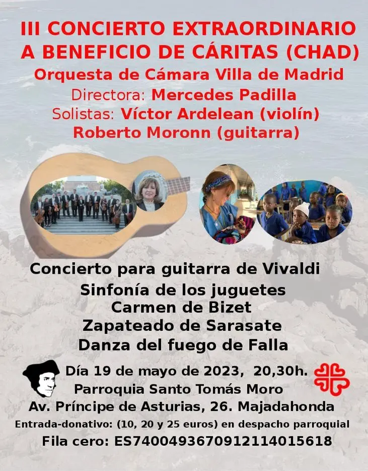 Cáritas 2023 cartel