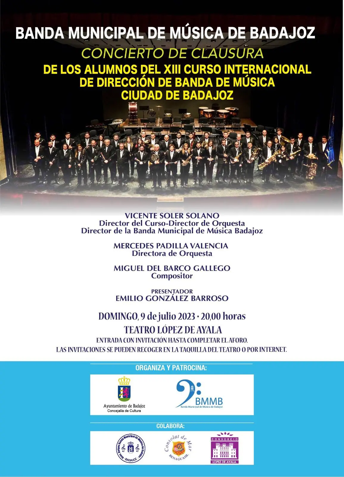 Concierto claursura curso de dirección